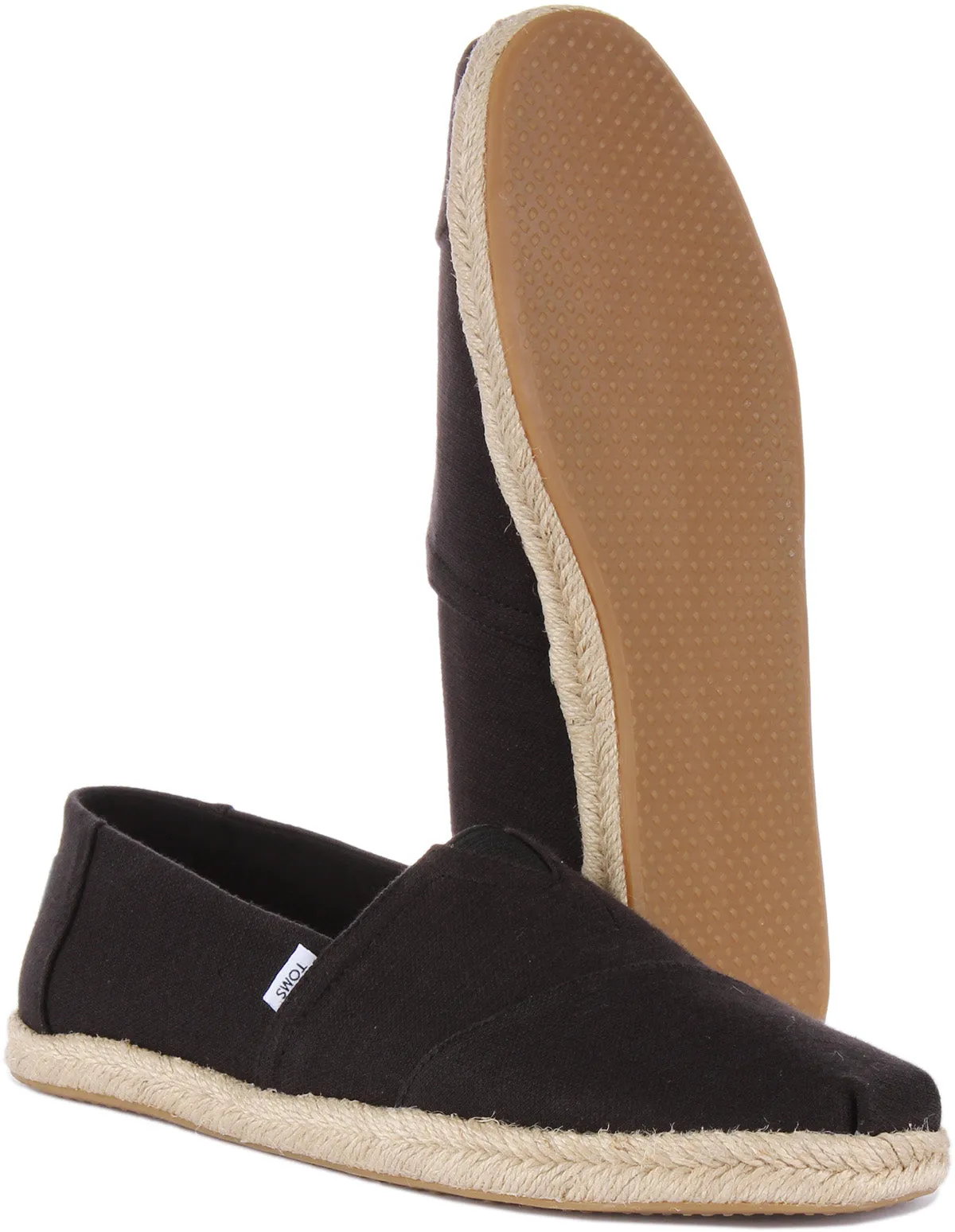 Toms Alpargata Rope In Black For Men