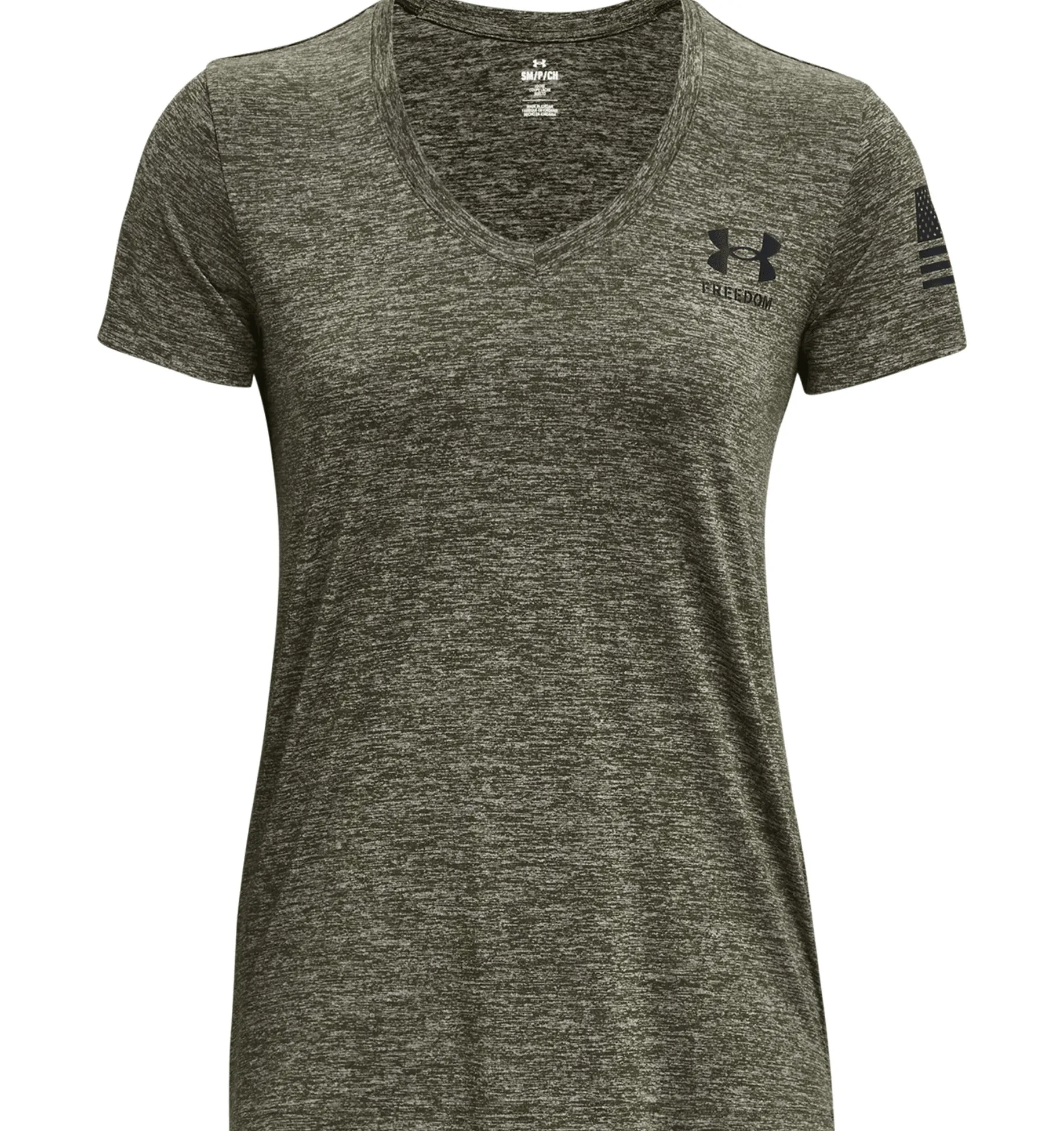 Under Armour Women's Tech Freedom Short Sleeve V-Neck