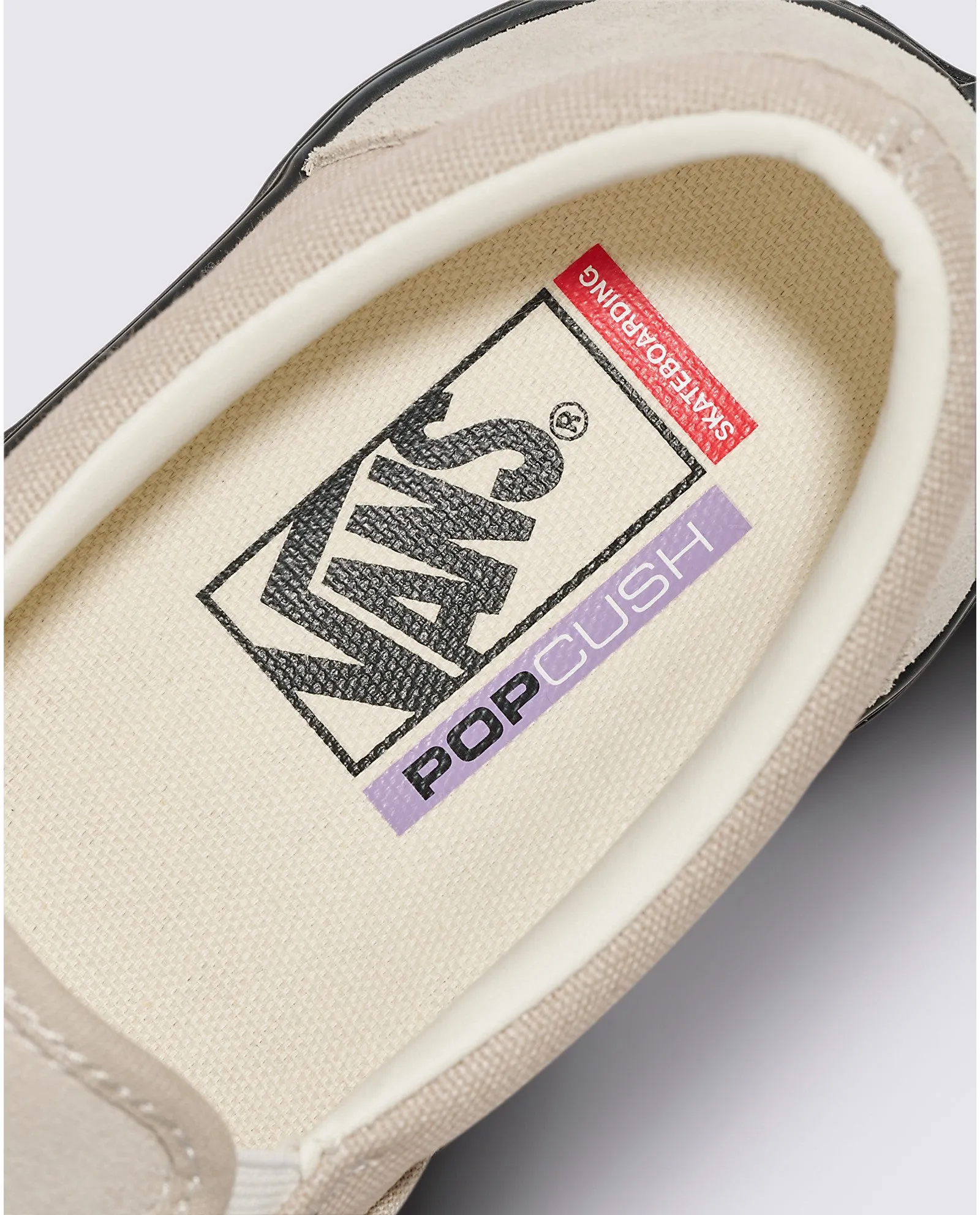 Vans Skate Slip-On Skateboard Shoe - Tan/Black