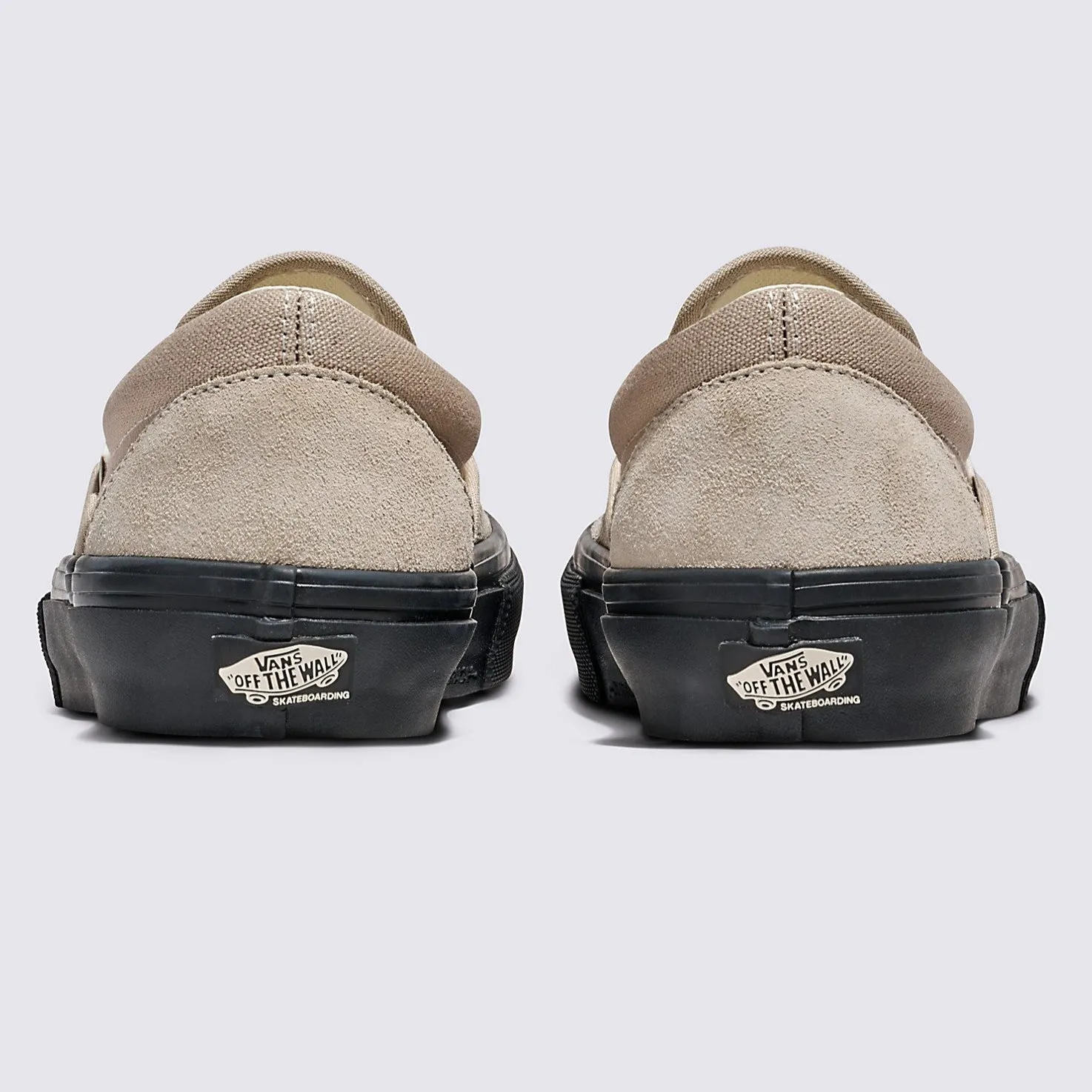 Vans Skate Slip-On Skateboard Shoe - Tan/Black