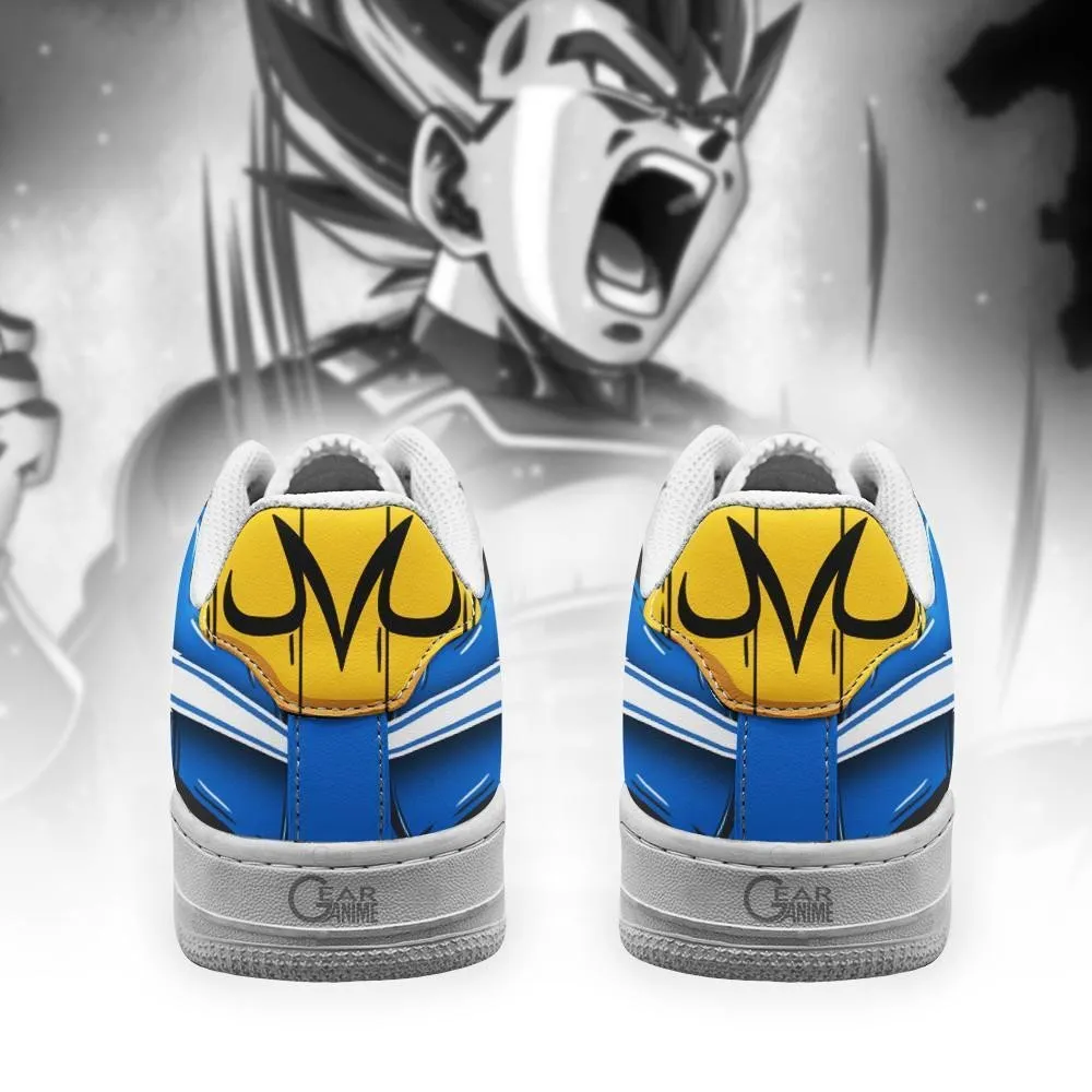 Vegeta Air Sneakers Custom Power Dragon Ball Anime Shoes