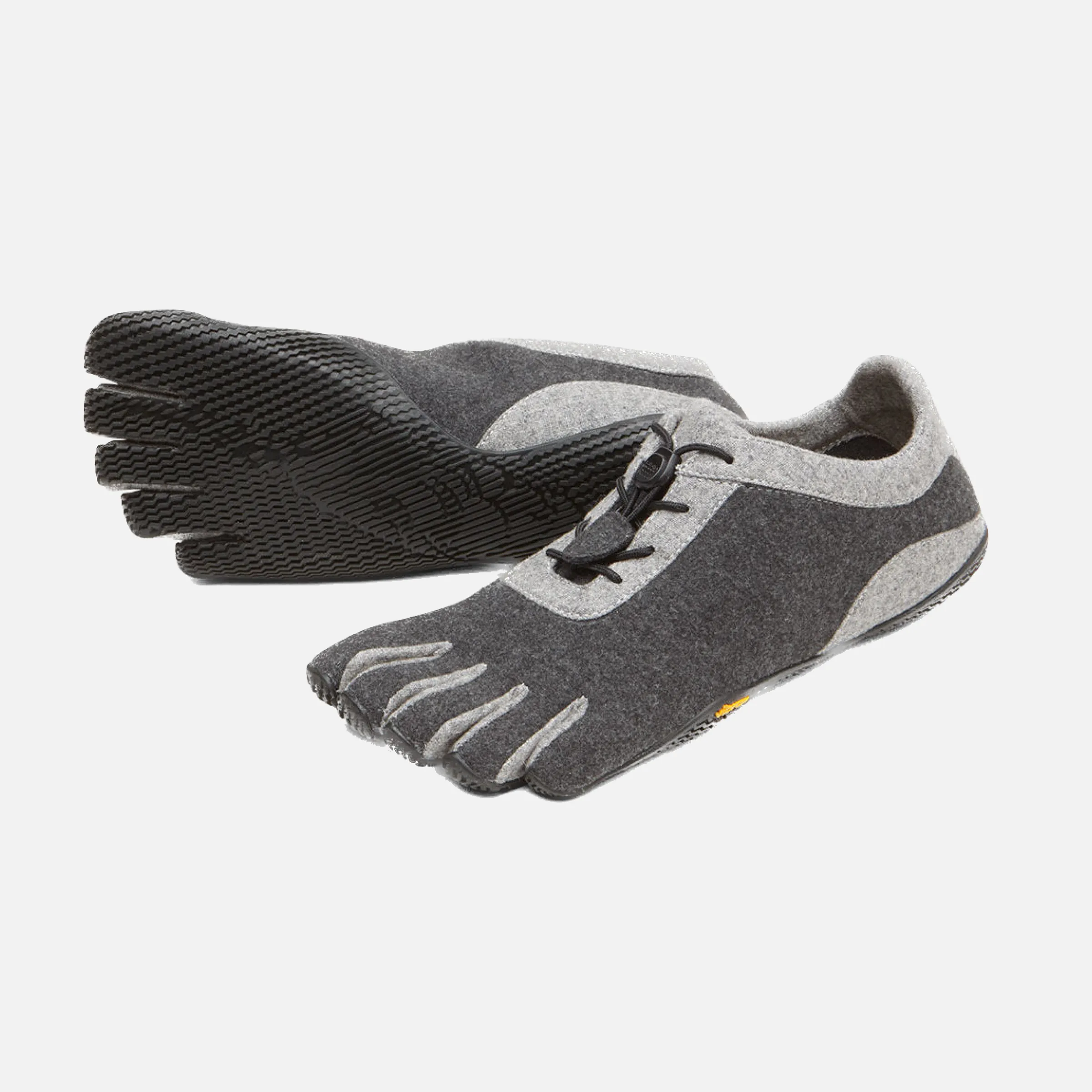 Vibram Kso Eco Wool Men's-Grey/Light Grey/Black