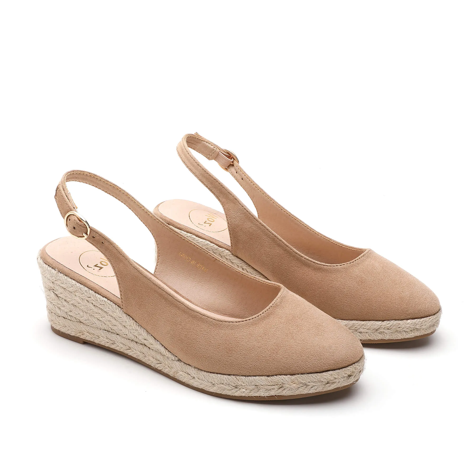 Victoria Taupe Espadrille