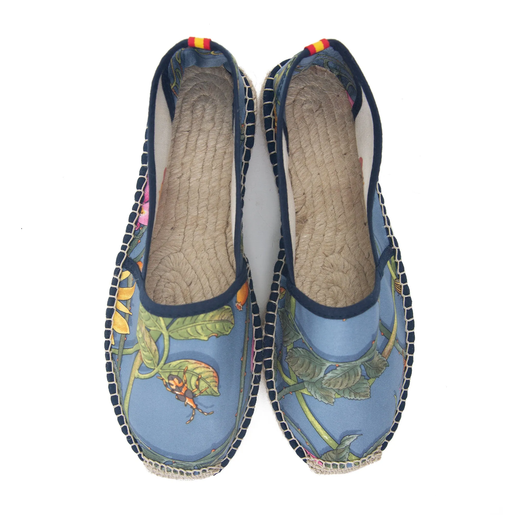 VIOLETA Blue Classic Espadrilles