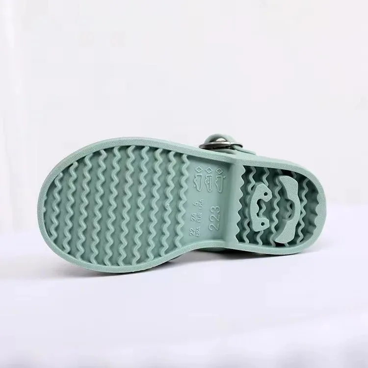 Waterproof Silicon Jelly Sandals - terra cotta