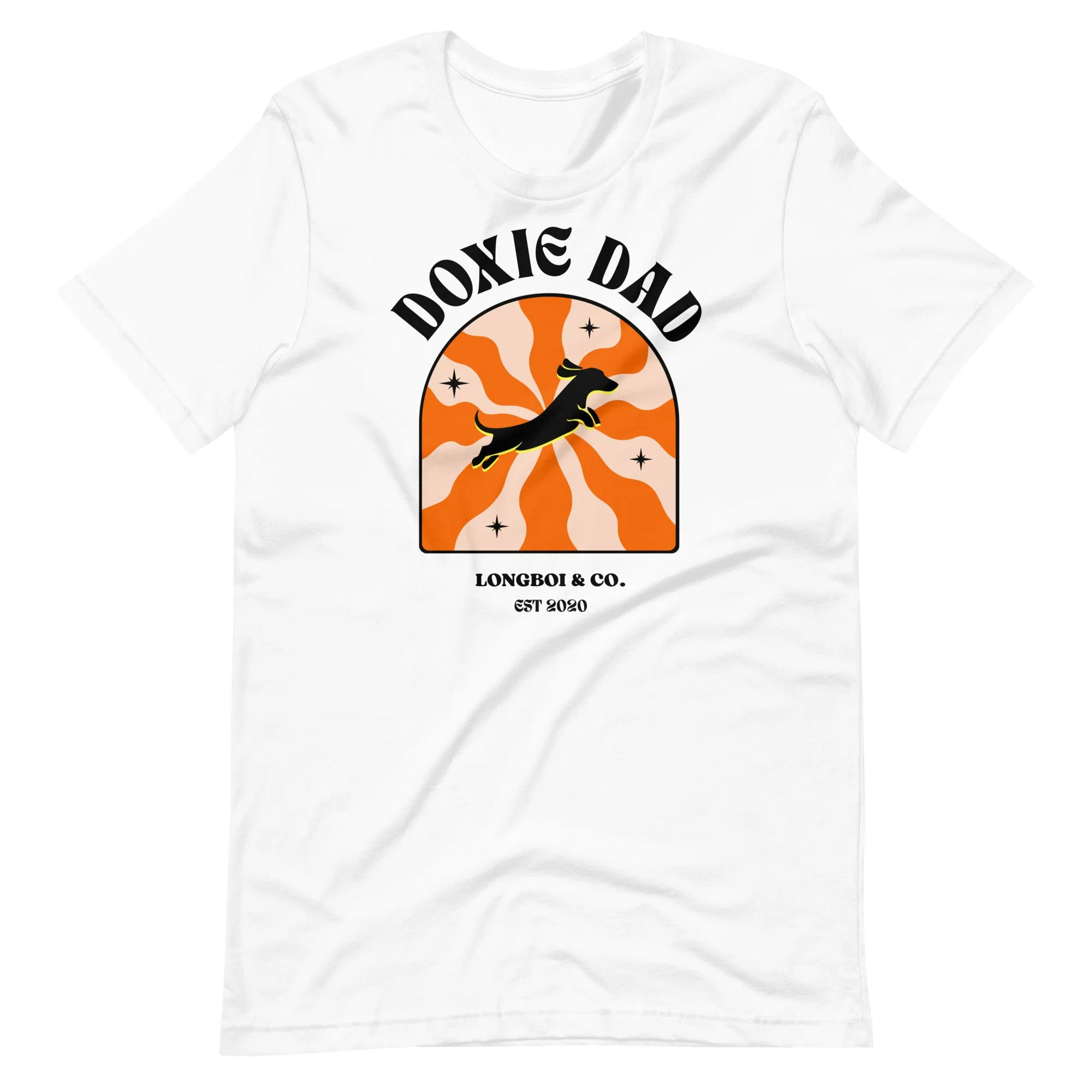 Wavy Doxie Dad Tee (Light)