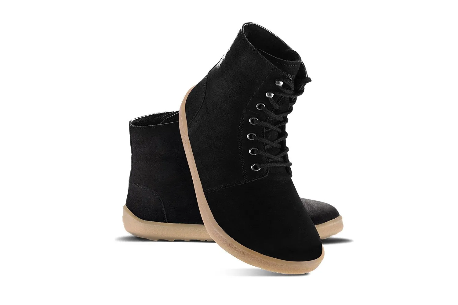 Winter 2.0 Neo Matt Black Barfotaskor, Stl 36-47