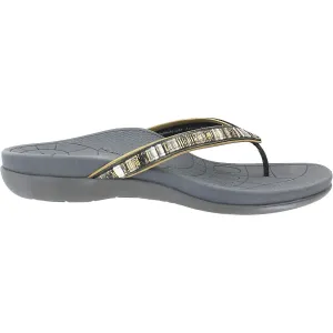 Women's Aetrex Gwen Pewter Synthetic