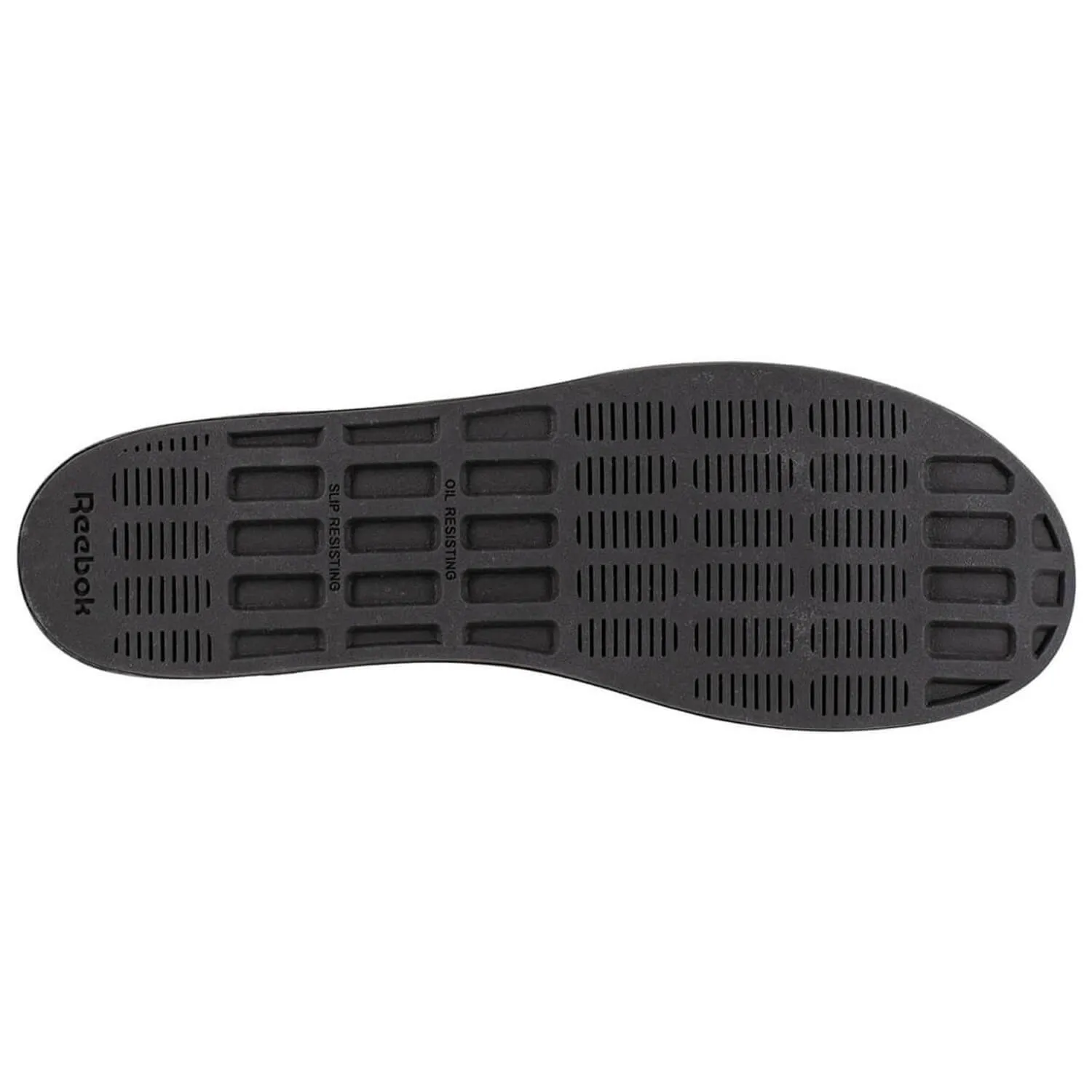 Women's Comfortie Steel-Toe Slip on Work Shoe Black/White