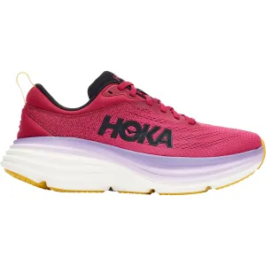 Women's Hoka Bondi 8 Cherries Jubilee/Pink Yarrow Mesh