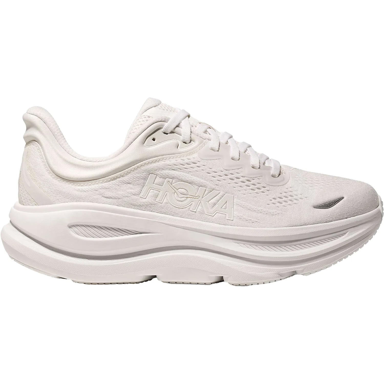 Women's Hoka One One Bondi 9 White/White