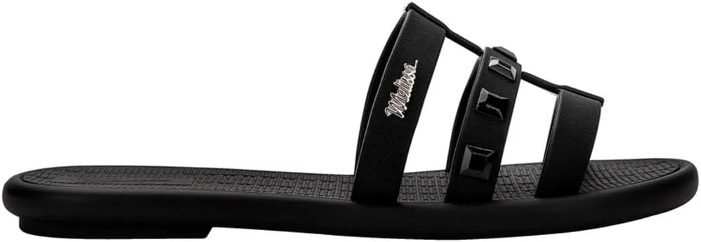 Women's Melissa Sun Atlantis Trendy Slides  with Stud Appliques